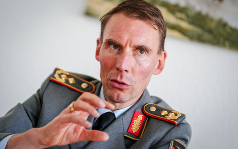 Generalmajor Freuding - Foto: Kay Nietfeld/dpa