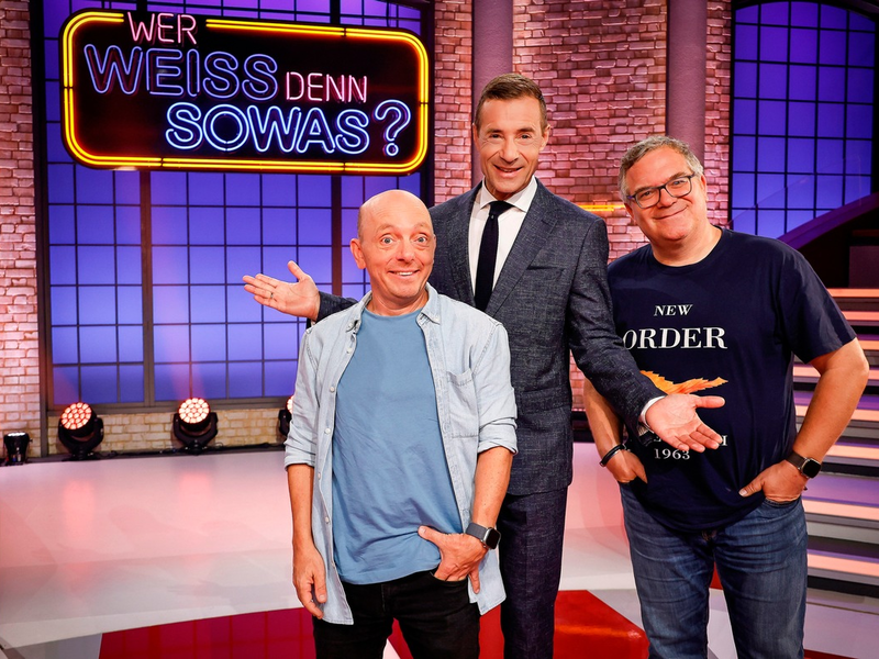 Die fantastischen Drei von Wer weiß denn sowas? sind zurück | ab Montag, 7. Oktober 2024, immer montags bis freitags um 18:00 Uhr im Ersten - Foto: presseportal.de