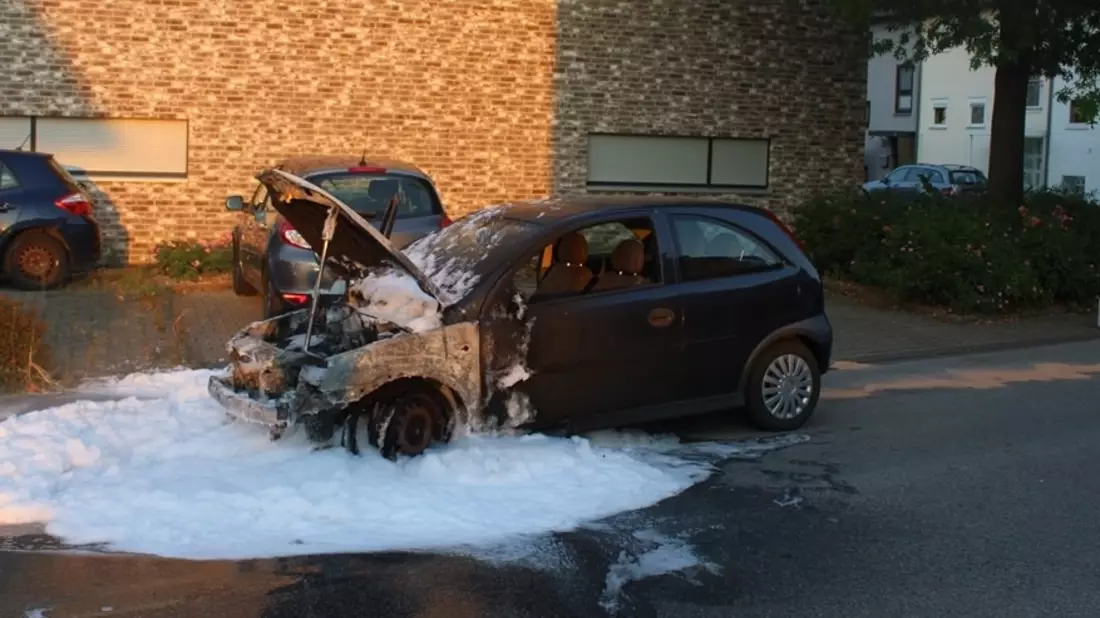 POL-DN: Fahrzeugbrand in Niederzier - Bild: presseportal.de