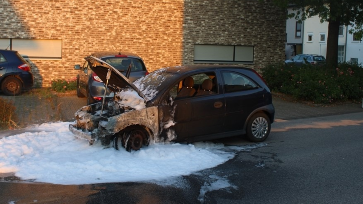 POL-DN: Fahrzeugbrand in Niederzier - Foto: presseportal.de