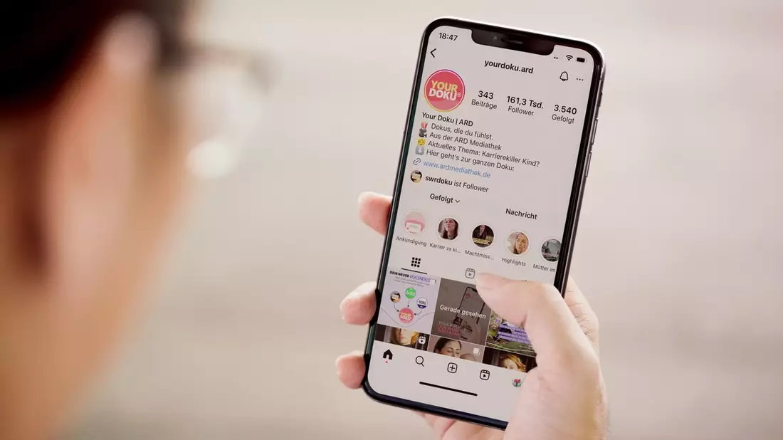 Dokus, die Du fühlst: Neuer Instagram-Kanal für junge Frauen - Bild: presseportal.de