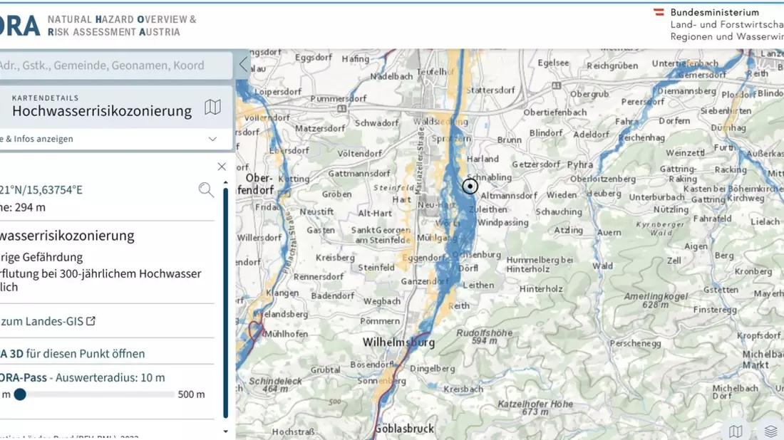BürgerInnen appellieren an EntscheidungsträgerInnen: Überschwemmungsgebiet nicht verbauen! - Bild: presseportal.de