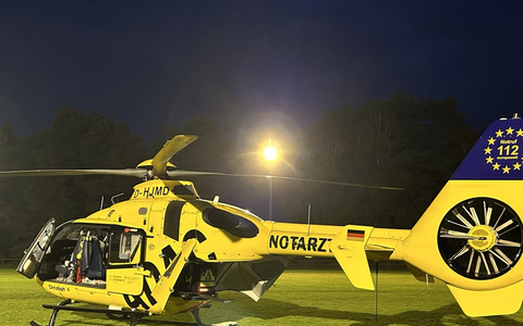POL-PDLD: Zwei verletzte Motorradfahrer im Wellbachtal, Rettungshubschrauber im Einsatz - Foto: presseportal.de POL-PDLD: Zwei verletzte Motorradfahrer im Wellbachtal, Rettungshubschrauber im Einsatz - Foto: presseportal.de