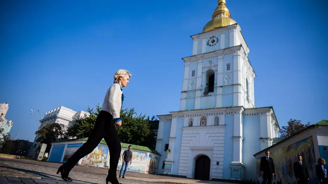Der ukrainische Präsidenten Selensky dringt schon länger auf die Hilfen für sein Land. - Bild: Christoph Soeder/dpa-ENR-Pool/dpa
