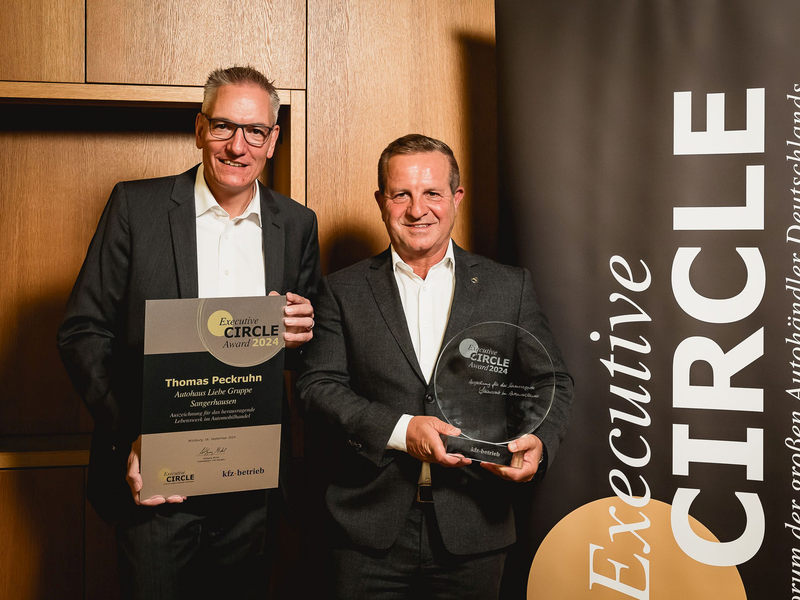 Executive Circle Award - Foto: Stefan Bausewein über pressetext.de