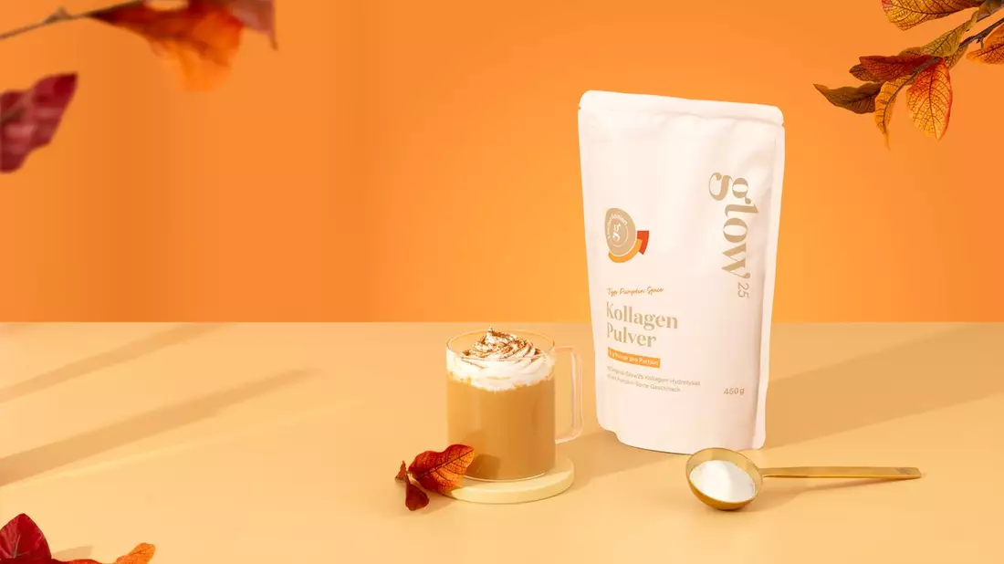 Glow25 läutet den Herbst ein / Die Beauty-Innovation des beliebten Pumpkin Spice Latte - Bild: presseportal.de