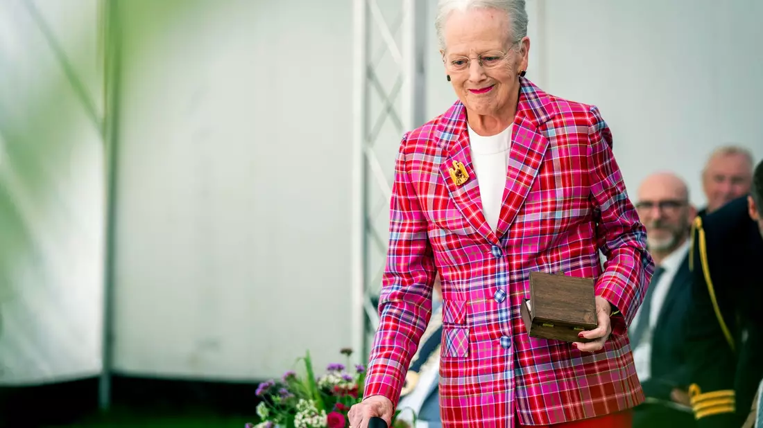 Die frühere Monarchin wird in den kommenden Monaten eine Halskrause tragen müssen. (Archivbild) - Bild: Ida Marie Odgaard/Ritzau Scanpix Foto/AP/dpa