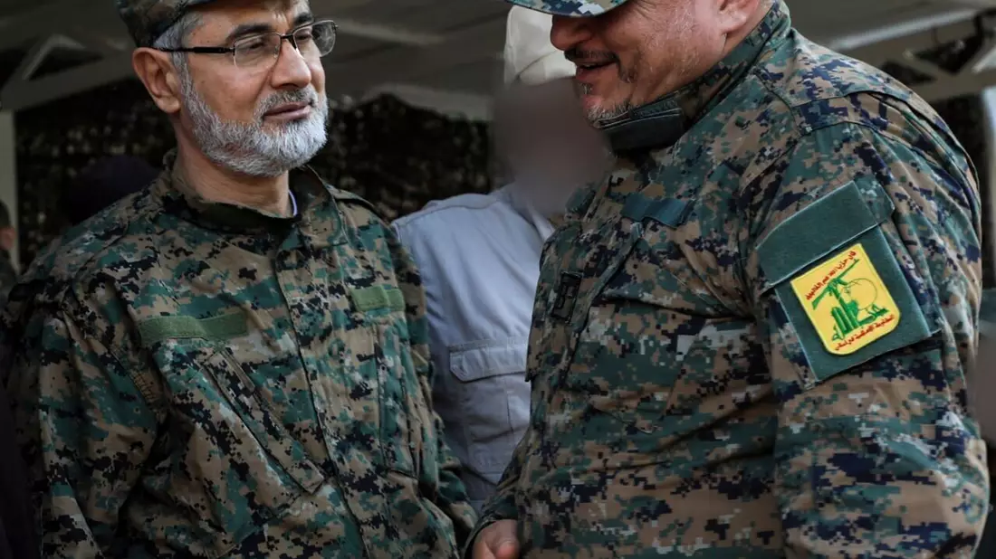 Der getötete Hisbollah-Kommandeur Akil (l.) soll nach israelischen Angaben einen Überfall auf Israel geplant haben. - Bild: -/Hezbollah Military Media via AP/dpa