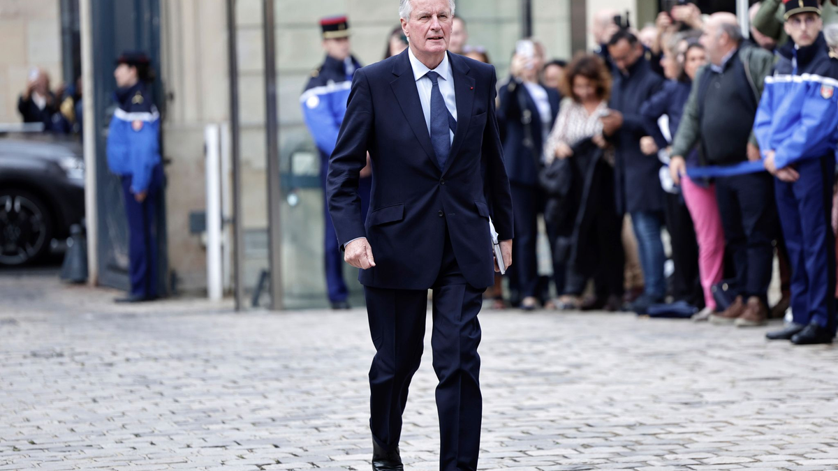 Frankreichs neuer Premier Barnier muss verschiedene politische Gruppierungen in seiner Regierung vereinen. (Archivbild) - Foto: Stephane de Sakutin/Pool AFP/AP/dpa