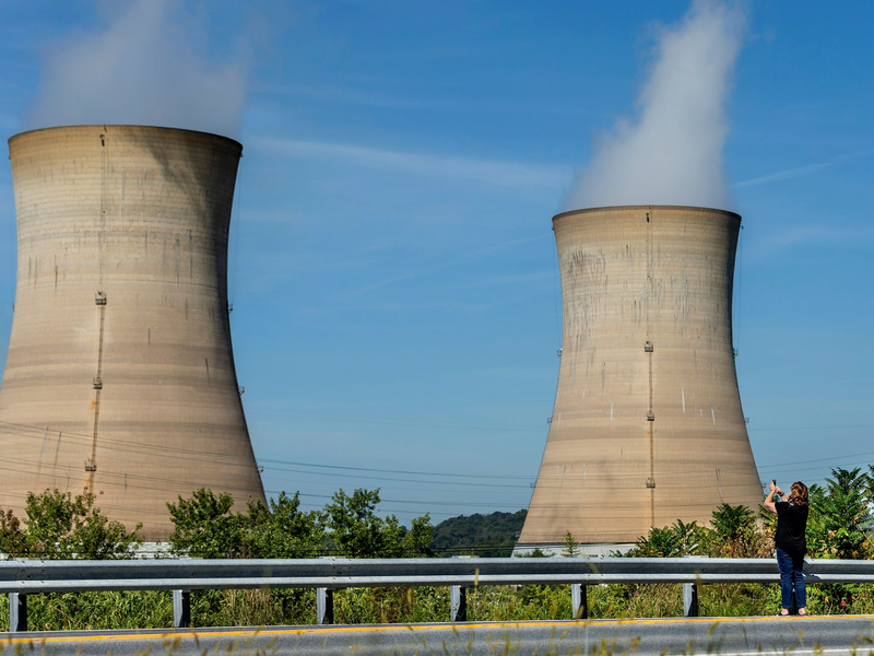 Der Reaktor im Kraftwerk Three Mile Island war 2019 stillgelegt worden. (Archivbild) - Foto: Joe Hermitt/The Patriot-News/dpa