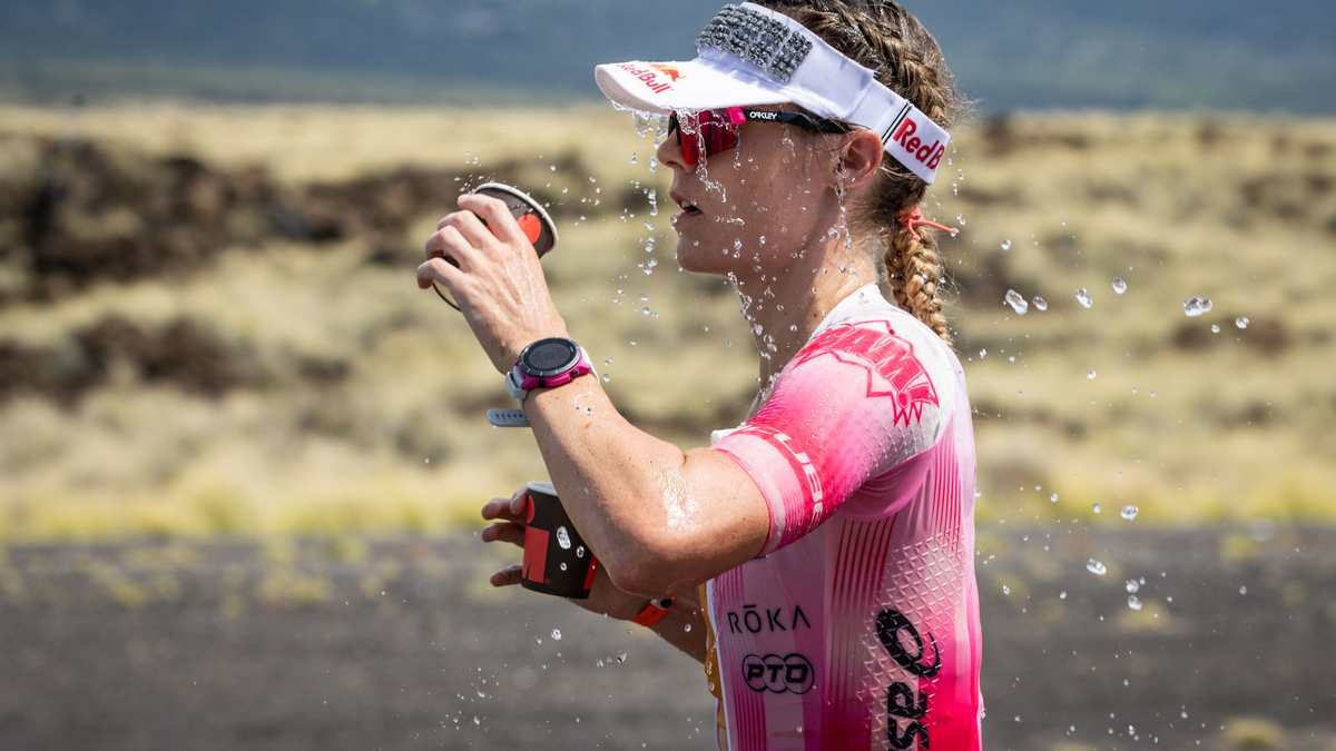  Lucy Charles-Barclay kann nicht starten - eine Muskelverletzung ist der Grund. - Foto: David Pintens/BELGA/dpa