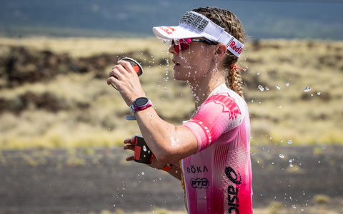 Lucy Charles-Barclay kann nicht starten - eine Muskelverletzung ist der Grund. - Foto: David Pintens/BELGA/dpa Lucy Charles-Barclay kann nicht starten - eine Muskelverletzung ist der Grund. - Foto: David Pintens/BELGA/dpa