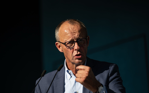 Die CDU von Parteichef Merz lag in den Umfragen nur auf Platz drei. - Foto: Fabian Sommer/dpa