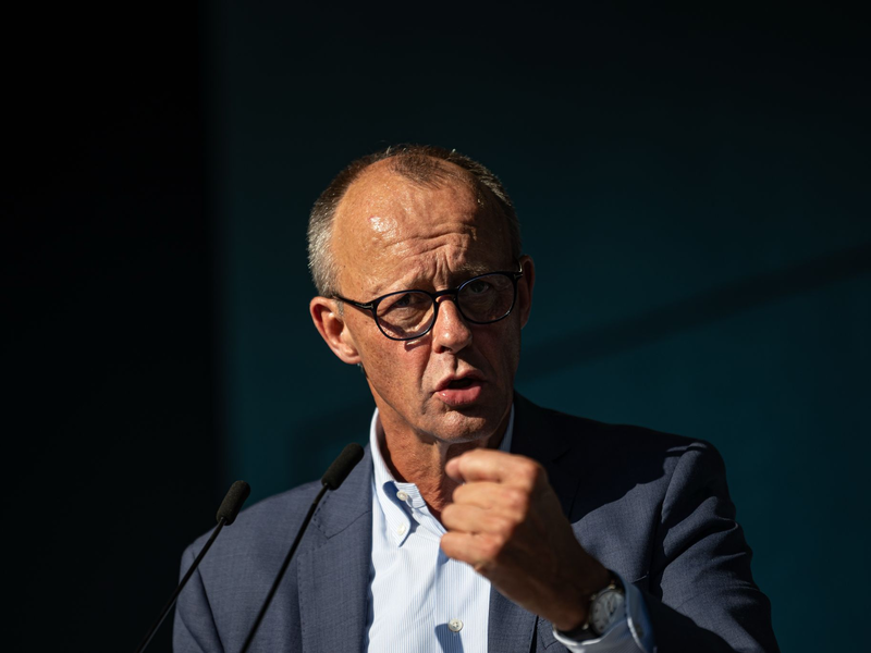 Friedrich Merz lässt an den SPD-Plänen kein gutes Haar (Archivfoto). - Foto: Fabian Sommer/dpa