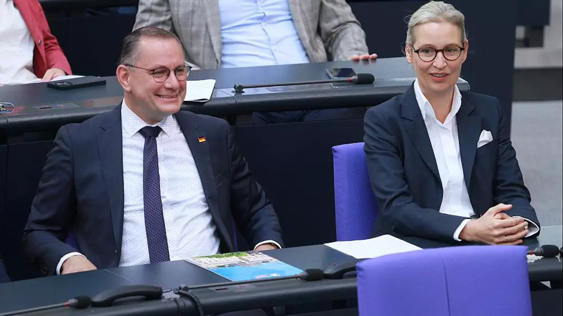 Tino Chrupalla und Alice Weidel (Archiv) - Bild: über dts Nachrichtenagentur