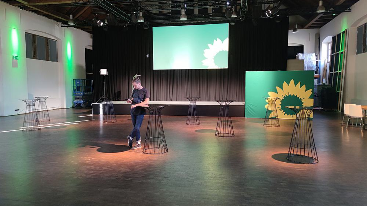 Grünen-Wahlparty in Brandenburg am 22.09.2024 - Foto: über dts Nachrichtenagentur