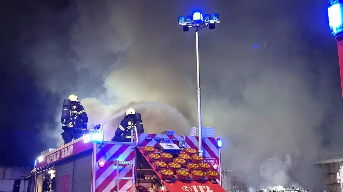 FW-MK: Industriebrand in Sümmern - Bild: presseportal.de