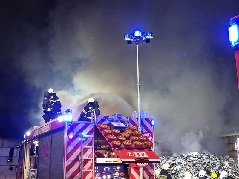 FW-MK: Industriebrand in Sümmern - Foto: presseportal.de