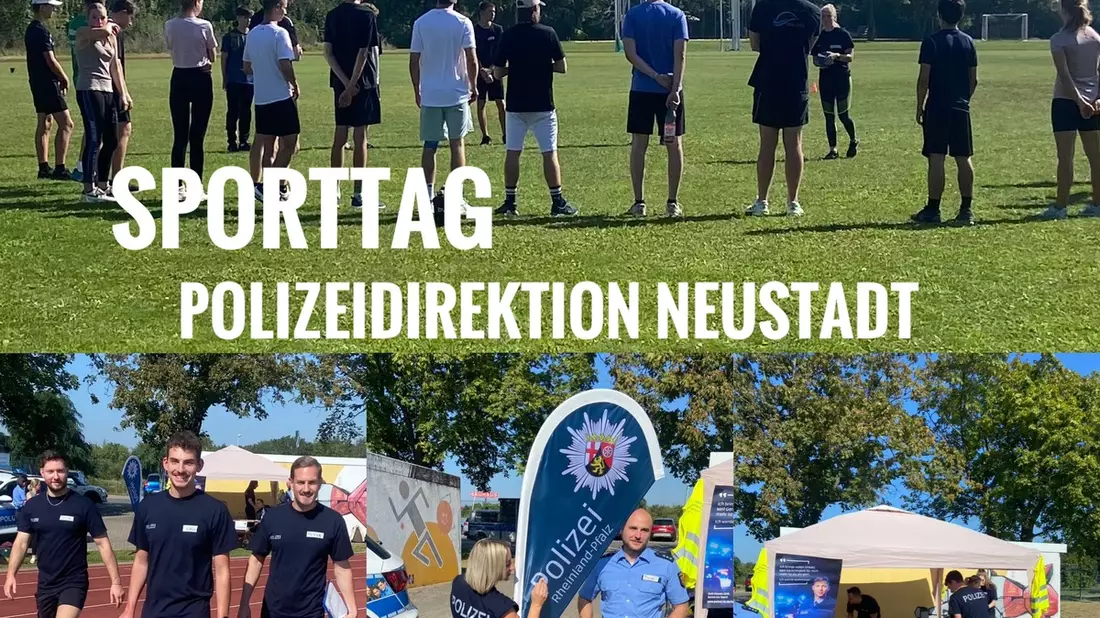 POL-PDNW: Sporttag der Polizeidirektion Neustadt - ein Erfolg! - Bild: presseportal.de