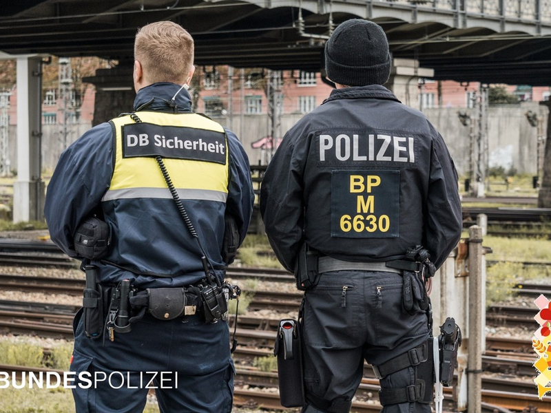 Bundespolizeidirektion München: Gefährlicher Eingriff in den Bahnverkehr / Wiesnbesucher betritt Gleise zum Urinieren - Foto: presseportal.de
