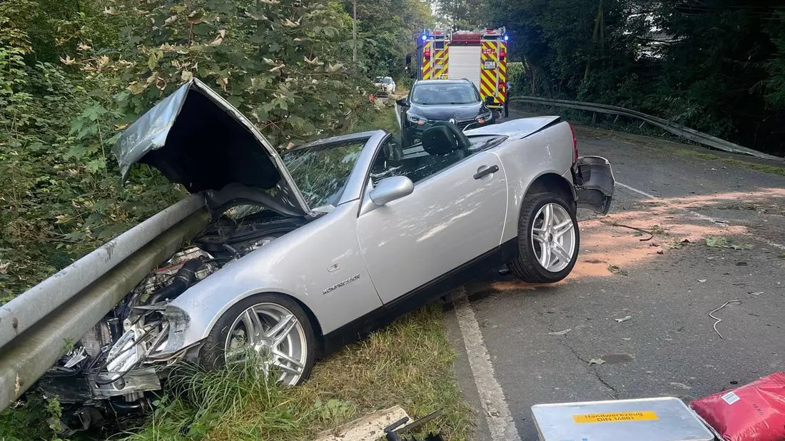 FW-EN: Verkehrsunfall mit zwei Verletzten - Bild: presseportal.de