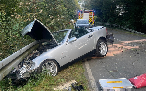 FW-EN: Verkehrsunfall mit zwei Verletzten - Foto: presseportal.de