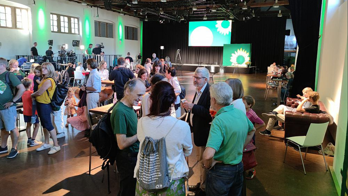 Grünen-Wahlparty in Brandenburg am 22.09.2024 - Foto: über dts Nachrichtenagentur