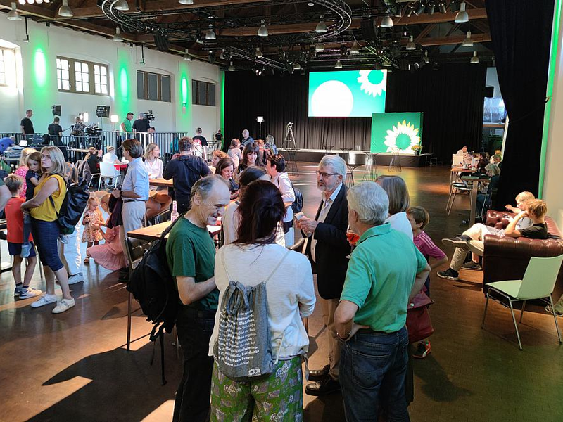 Grünen-Wahlparty in Brandenburg am 22.09.2024 - Foto: über dts Nachrichtenagentur