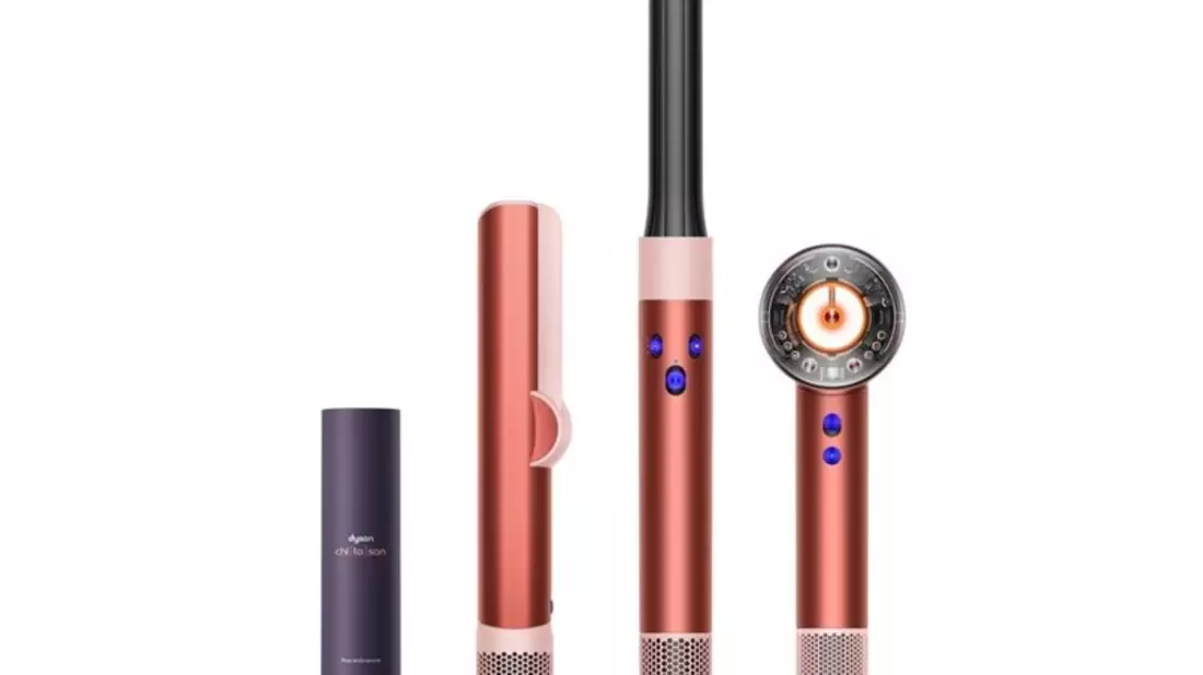 Neue Sonderedition Strawberry Bronze und Blush Pink der Dyson Haarpflegetechnologien - Bild: presseportal.de