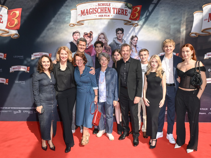 DIE SCHULE DER MAGISCHEN TIERE 3 begeistert am Samstag Premierenpublikum in Berlin und erobert Platz 1 der Kinocharts mit Previews - Foto: presseportal.de
