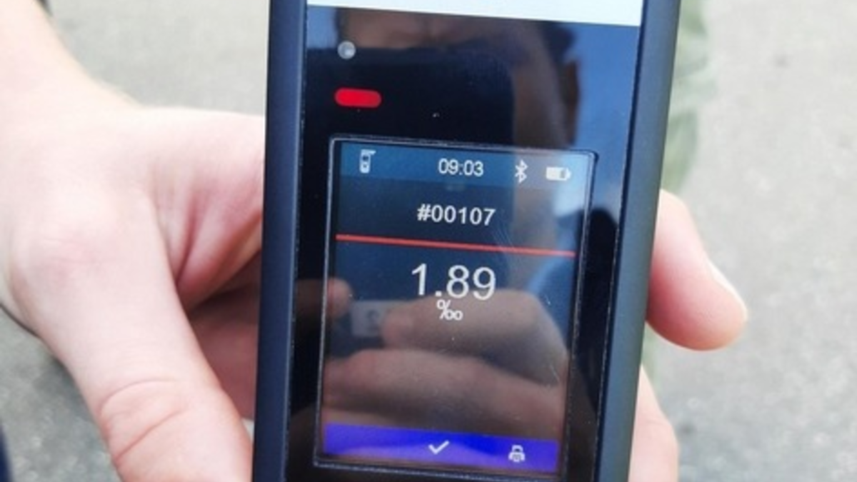 BPOL-FL: Freienwill - Alkoholisierten E-Bikefahrer (1,89 Prom.) gestoppt - Foto: presseportal.de