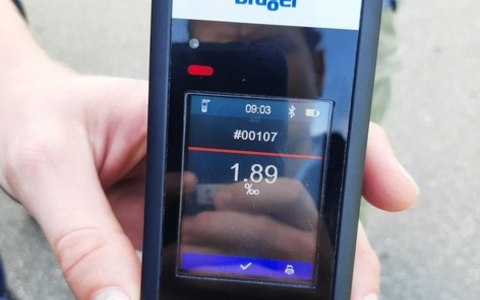 BPOL-FL: Freienwill - Alkoholisierten E-Bikefahrer (1,89 Prom.) gestoppt - Foto: presseportal.de