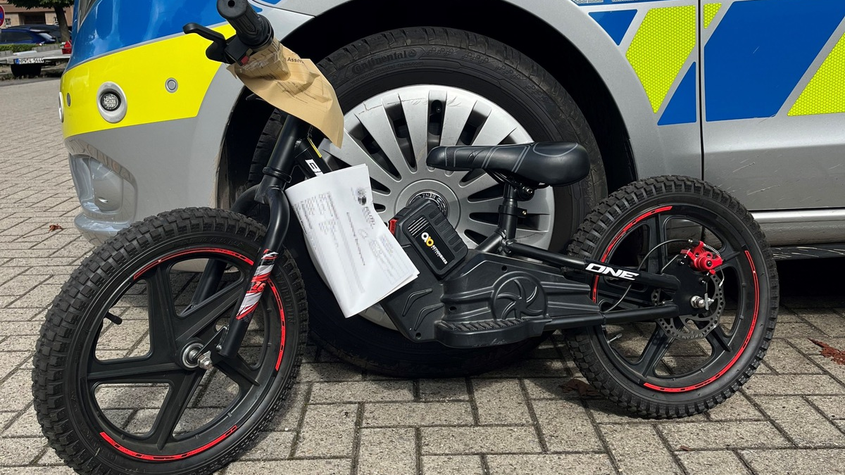 POL-GE: Unfall mit Kinder-Elektro-Laufrad/Zwei Verletzte in Erle - Foto: presseportal.de