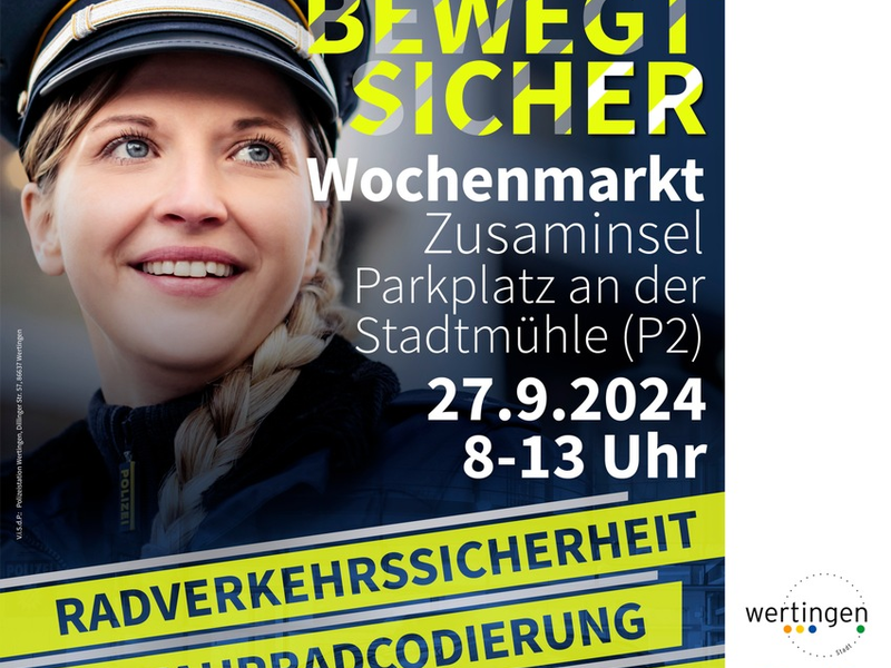POL Schwaben Nord: Veranstaltung der Polizei am Wochenende - Foto: presseportal.de