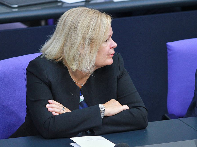 Nancy Faeser (Archiv) - Foto: über dts Nachrichtenagentur