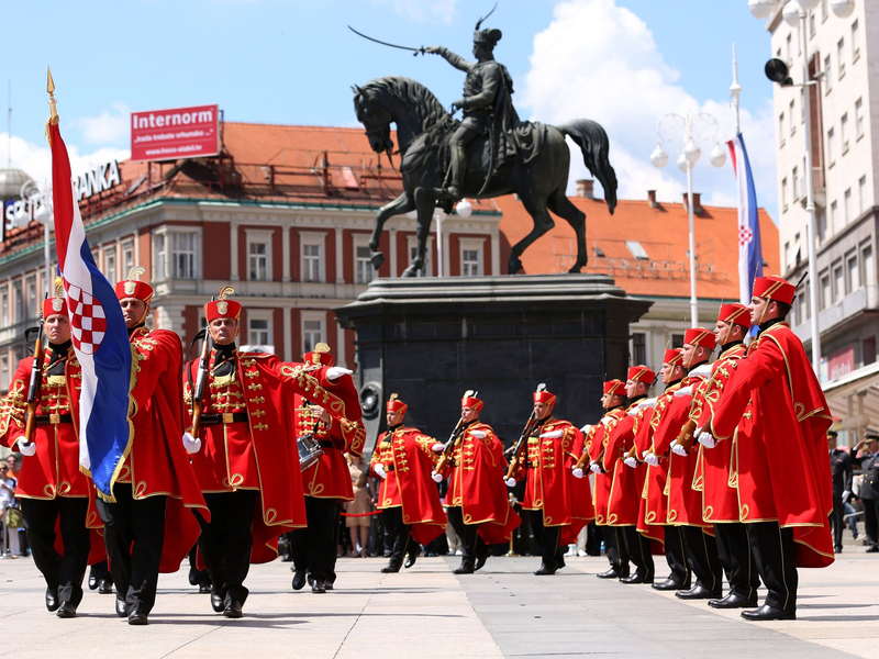 Kroatiens Regierung will die Wehrpflicht wieder einführen. (Archivbild) - Foto: picture alliance / Daniel Kasap/HINA/dpa