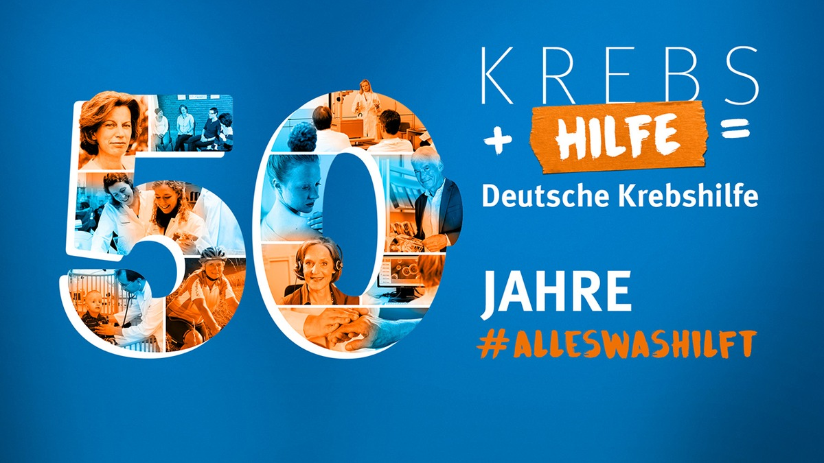 Ein halbes Jahrhundert gegen den Krebs / Deutsche Krebshilfe begeht 50-jähriges Jubiläum - Foto: presseportal.de
