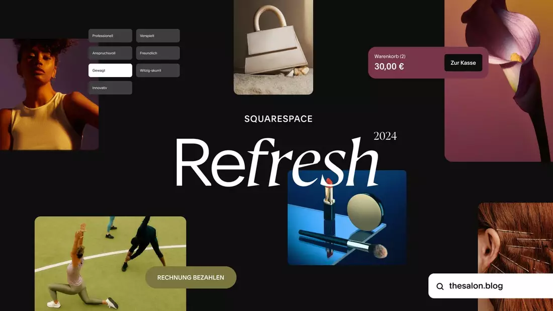 Squarespace Refresh 2024: Eine neue Ära für Entrepreneure beginnt - Bild: presseportal.de
