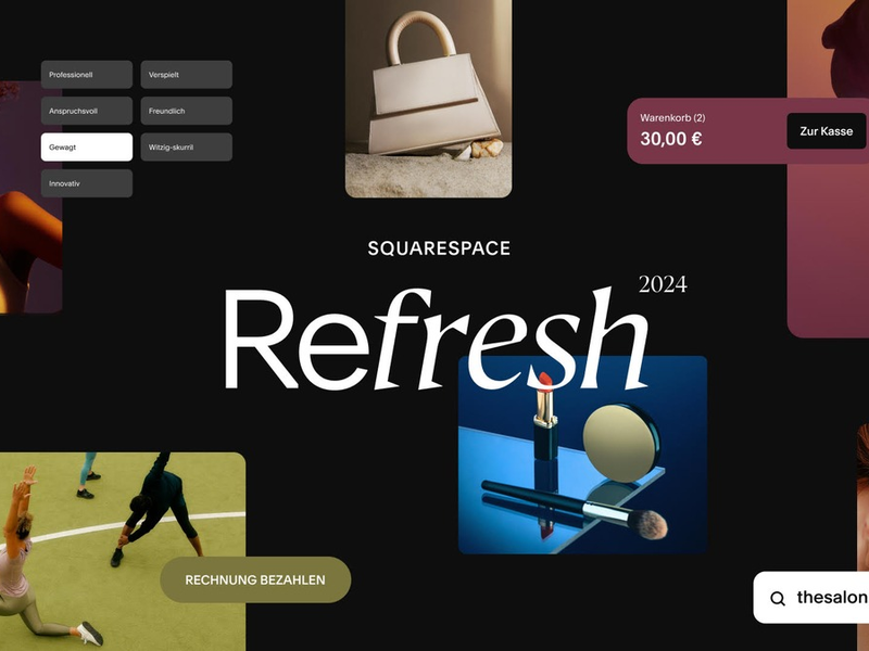 Squarespace Refresh 2024: Eine neue Ära für Entrepreneure beginnt - Foto: presseportal.de