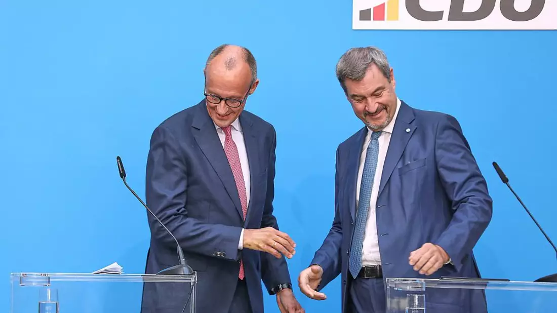 Friedrich Merz und Markus Söder (Archiv) - Bild: über dts Nachrichtenagentur