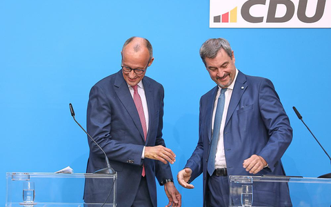 Friedrich Merz und Markus Söder (Archiv) - Foto: über dts Nachrichtenagentur