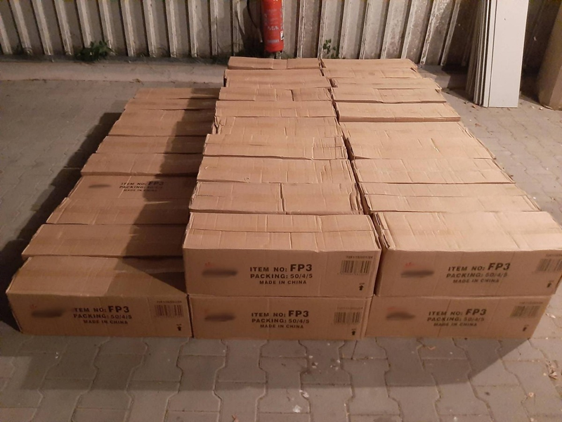 BPOLD-B: Bundespolizei entdeckt große Menge Pyrotechnik - Foto: presseportal.de