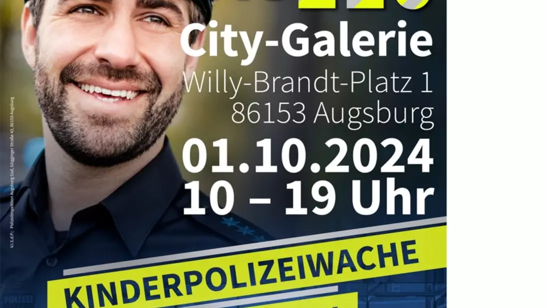 POL Schwaben Nord: Sicherheitstag der Polizei Augsburg Süd - Bild: presseportal.de