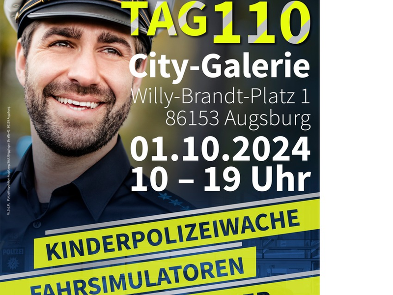 POL Schwaben Nord: Sicherheitstag der Polizei Augsburg Süd - Foto: presseportal.de