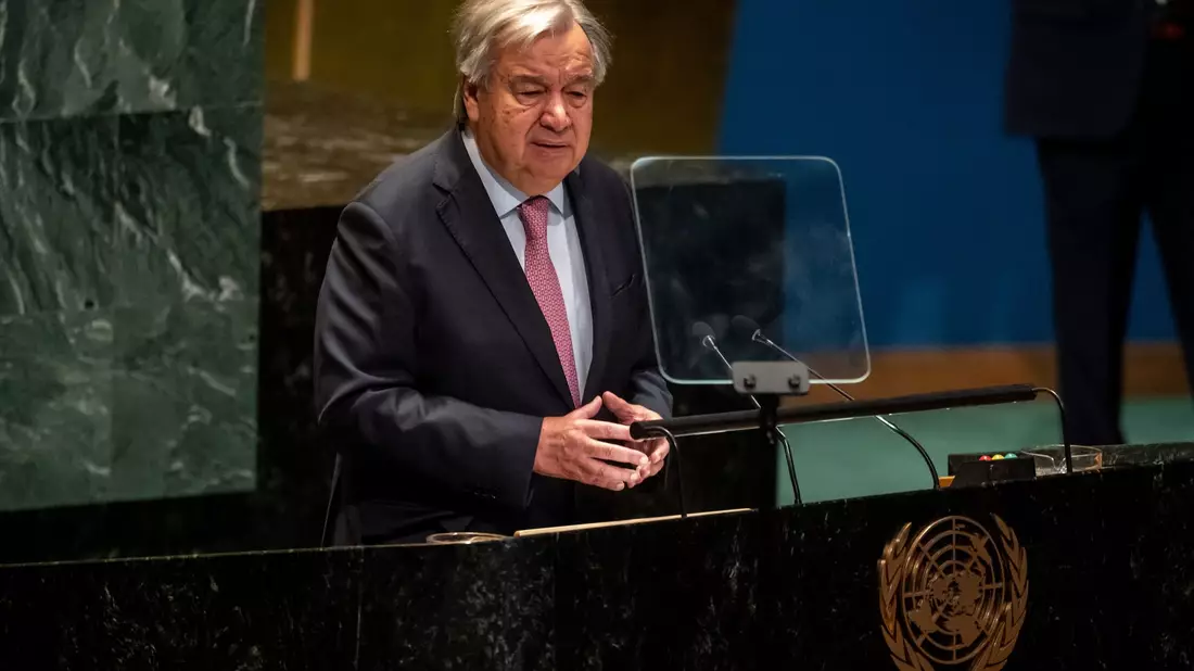UN-Generalsekretär António Guterres. (Archivbild) - Bild: Michael Kappeler/dpa