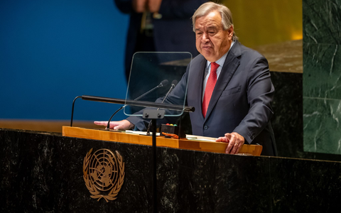 UN-Generalsekretär Guterres erhält in Israel Einreiseverbot. (Archivbild) - Foto: Michael Kappeler/dpa