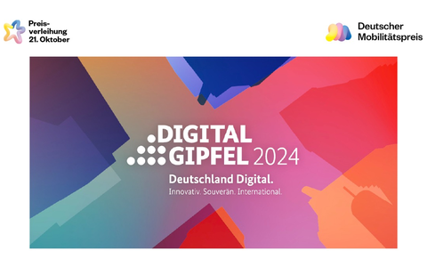 Deutscher Mobilitätspreis: Preisverleihung auf dem Digital-Gipfel der Bundesregierung - Foto: presseportal.de