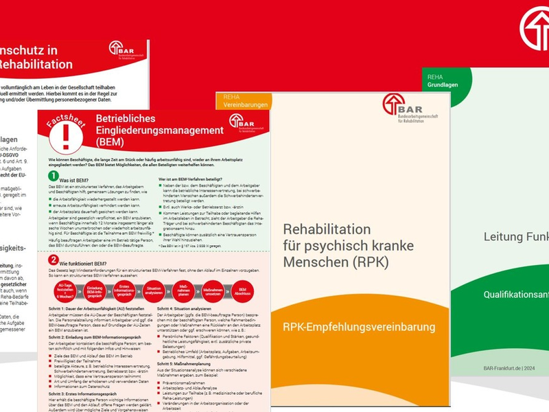 Neue Fachpublikationen der BAR zu Rehabilitation und Teilhabe - Foto: presseportal.de
