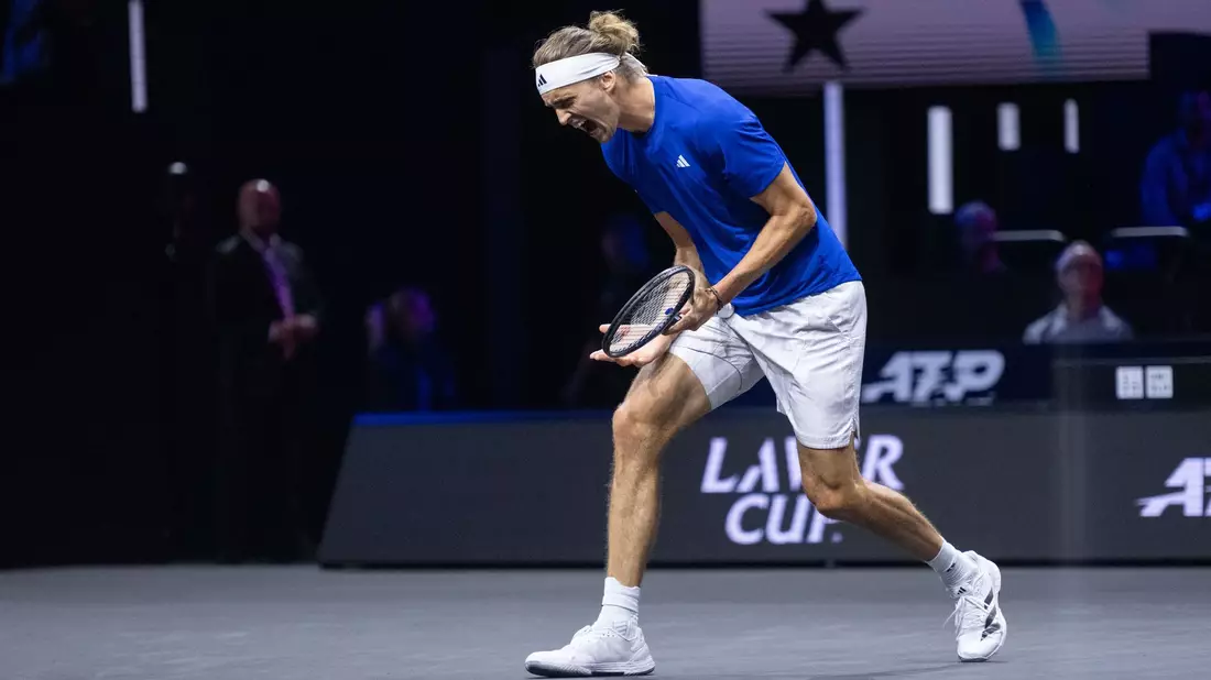 Alexander Zverev hatte nach dem Laver Cup in Berlin eine kurze Turnierpause eingelegt. - Bild: Christophe Gateau/dpa