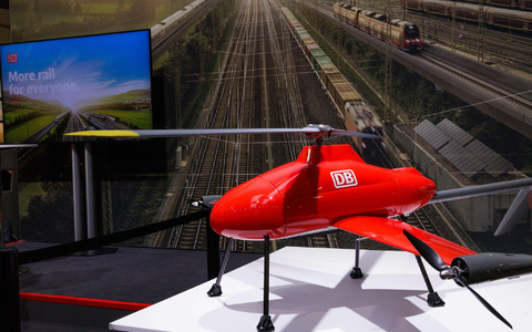 Gebaut wurde der Prototyp von der Firma Airial.  - Foto: Carsten Koall/dpa